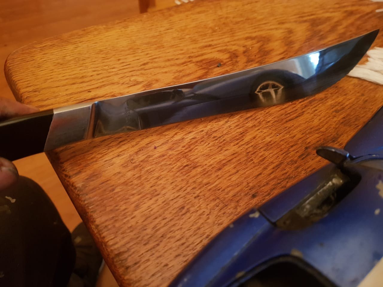 Blade Finish Close-Up